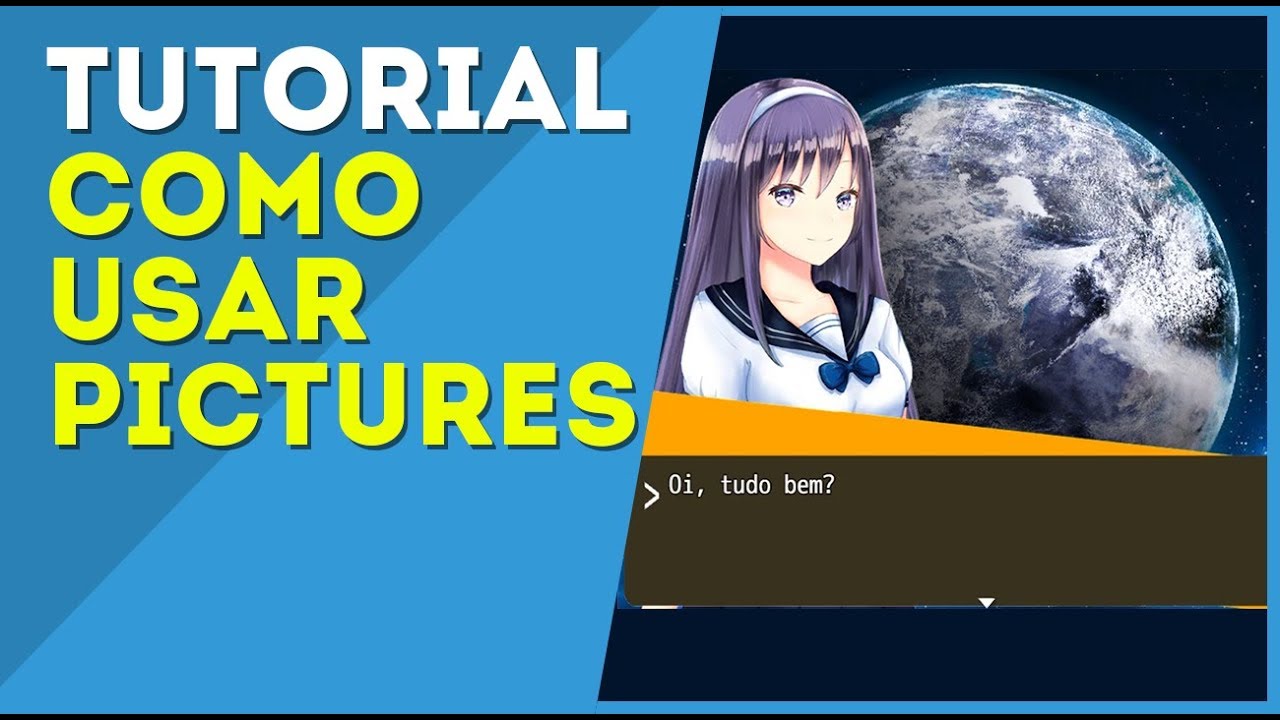 Como usar Pictures (Efeitos Bonitos) - RPG Maker - YouTube