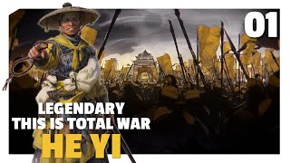 A Proper Yellow Turban Rebellion | Legendary This Is Total War He Yi Let's Play E01