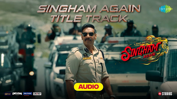 Singham Again Title Track - Audio | Ajay,Akshay,Ranveer,Kareena,Deepika,Tiger,Ravi Basrur,Swanand
