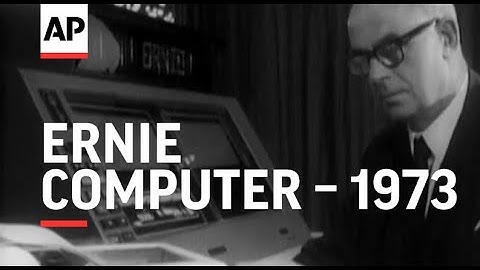 Ernie Computer - 1973 | The Archivist Presents | #341