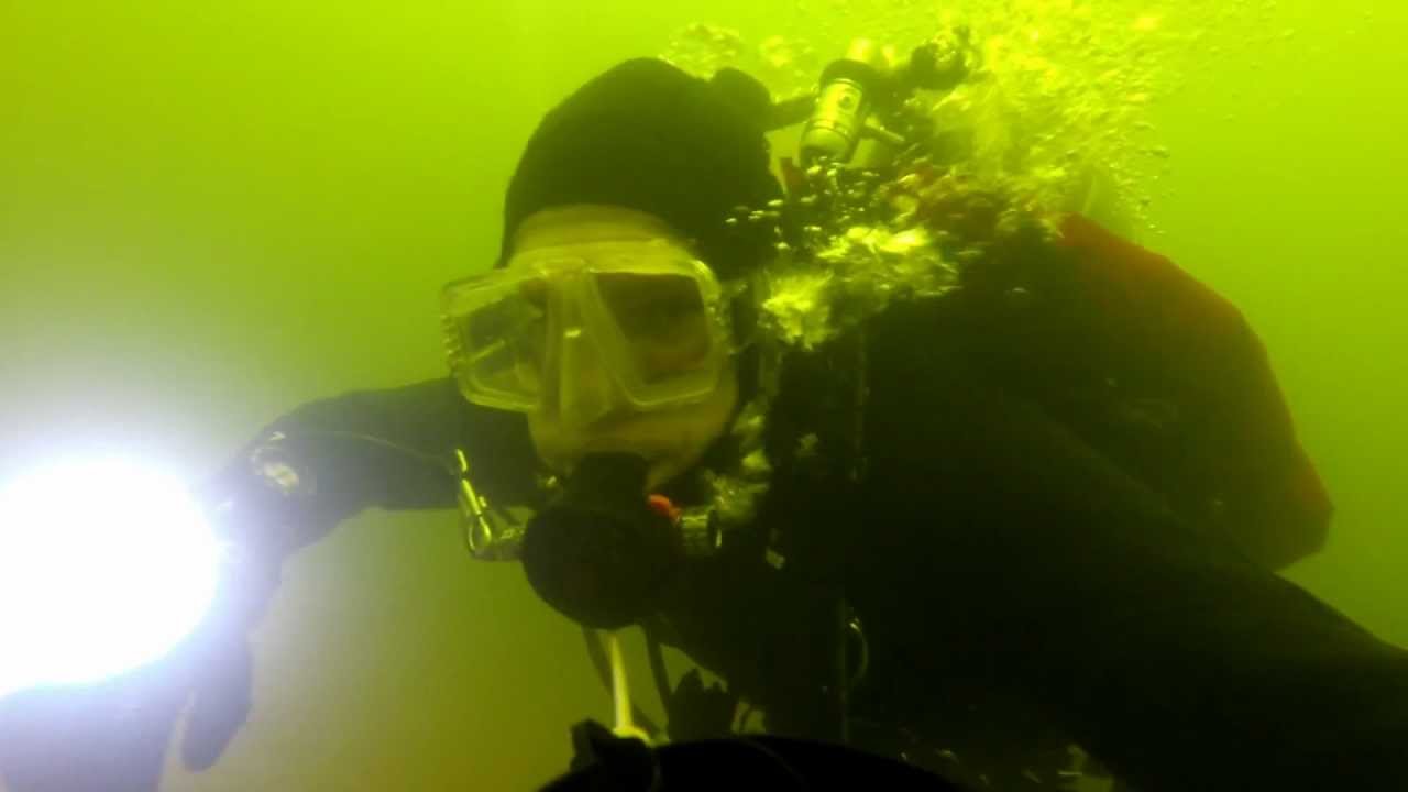 Lake Murray SC Goat Island Boat Wreck Scuba Dive w/ Liquivision Kaon