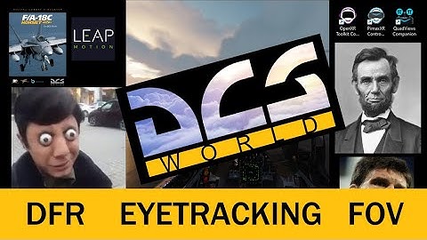 Pimax Crystal | DCS: Perceived FOV, Hand tracking and Dynamic Foveated Rendering Demonstration