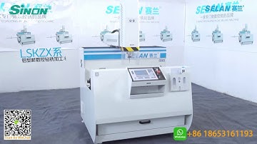 cnc full automaitc samll 3 axis aluminum profile milling machine for doors and windows