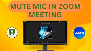 How to Mute Mic in Zoom Meeting - Full Tutorial [2025]