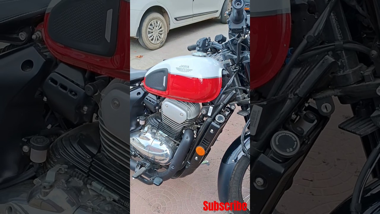 JAWA bobber 42 Red and white edition ❤️🏍️ 