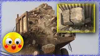 💁‍♀️ How to CRUSH ROCKS❓( ASMR ) How STONE CRUSHER works❓Heavy Machinery ASMR ⛏️ Sand Crushing ASMR