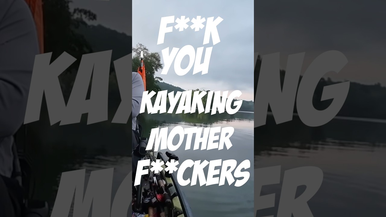 Bass Boater CUSSES Kayak Angler 😯🫢 