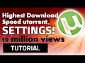 How To Speed up Utorrent 3.5.3/3.5.4 [best settings] 2018 Latest!