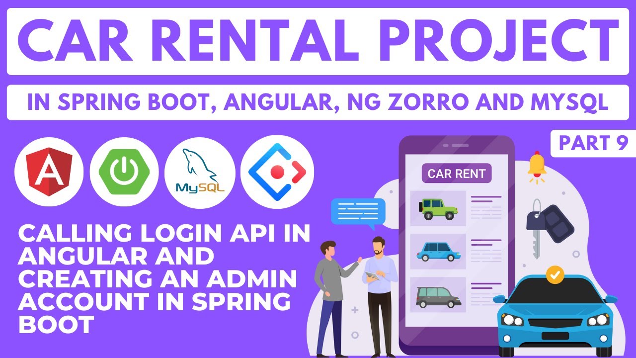 Calling Login API in Angular & Creating an Admin Account in Spring Boot ...