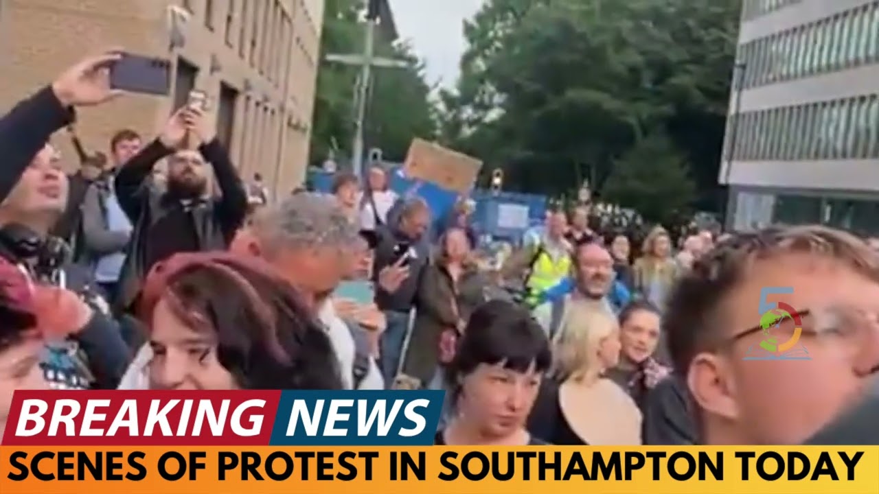 BREAKING NEWS: MASSIVE PROTESTS ERUPT IN SOUTHAMPTON: FARMERS, UKIP AND COUNTER-PROTESTERS CLASH