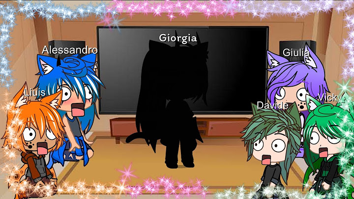 i miei amici reagiscono hai miei Au💙 🧡 💜 💚 💚
