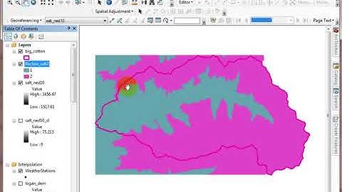 Reclassifying elevation model to isolate a class of values