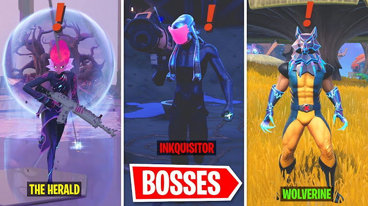I Eliminated All Bosses And Got Every Fortnitemares Mythic