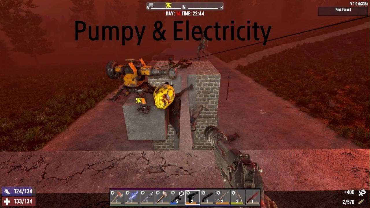 7 Days To Die - Electric traps