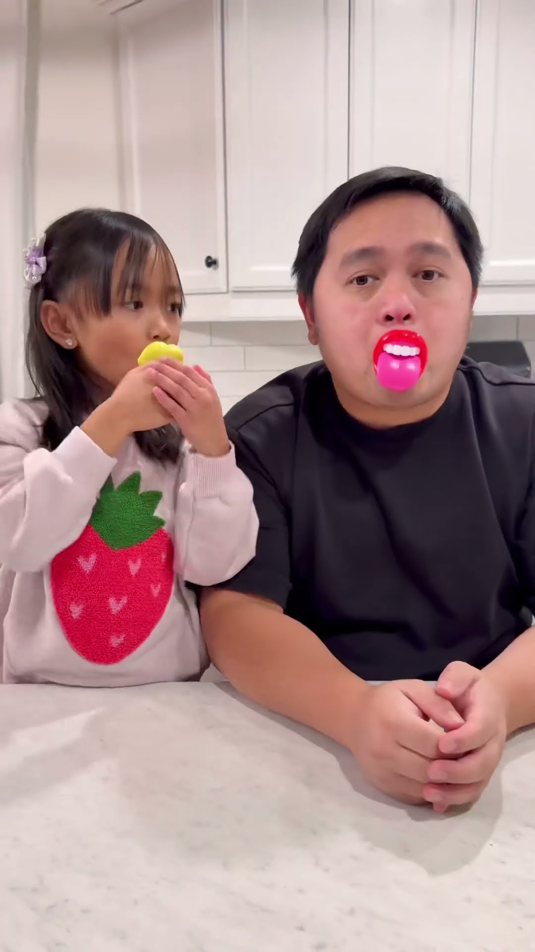 Candy prank on dad ??❤️????✅?