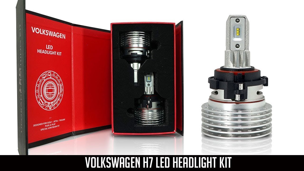 LED Conversion Kit Perfect Fitment No Adapter Need For VW Golf MK6 MK7