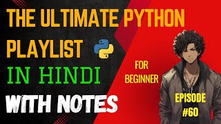 Types of Inheritance in Python | The Ultimate Python Playlist | Hindi | VIDEO : 60
