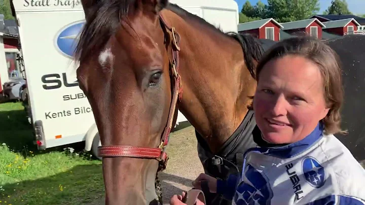 Kajsa Frick efter hemmasegern med Alberto Ray!