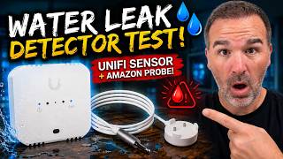 Full UniFi Environmental Sensor Water Leak Test - with Probe