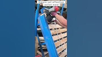 how pallets are made 🤑#technology #engineering #manufacturing #fastworkers #shorts