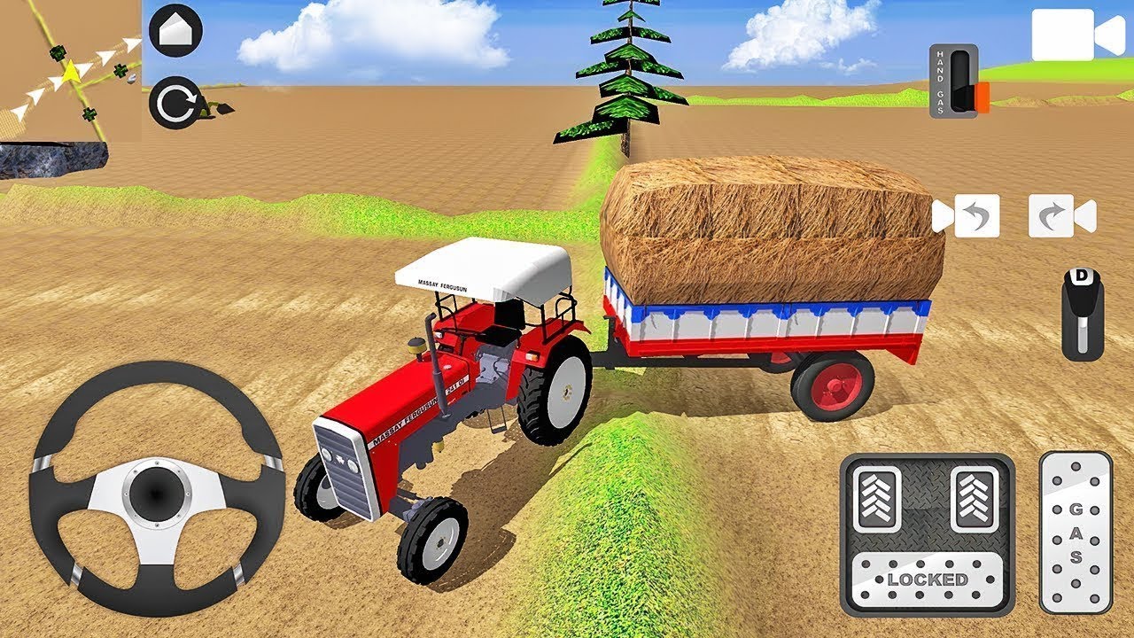 English Indian Tractor Driving 3D : 👍 Good stream | Playing Solo | Streaming with Turnip