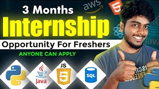 ?Online Internship With Certificate For IT Roles | how to get internship tamil | HR Navin