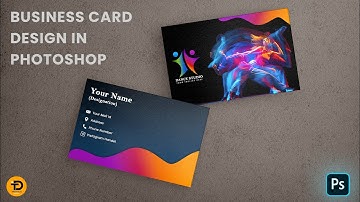 How to Create a Business Card in Photoshop (2024)