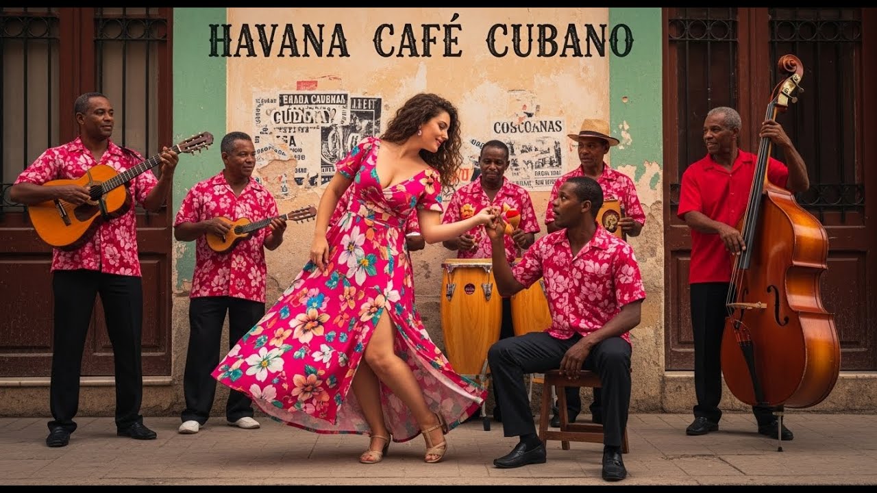 Café Cubano Music 🎹: Caribbean Café Nights & Gentle Piano Jazz • mix2