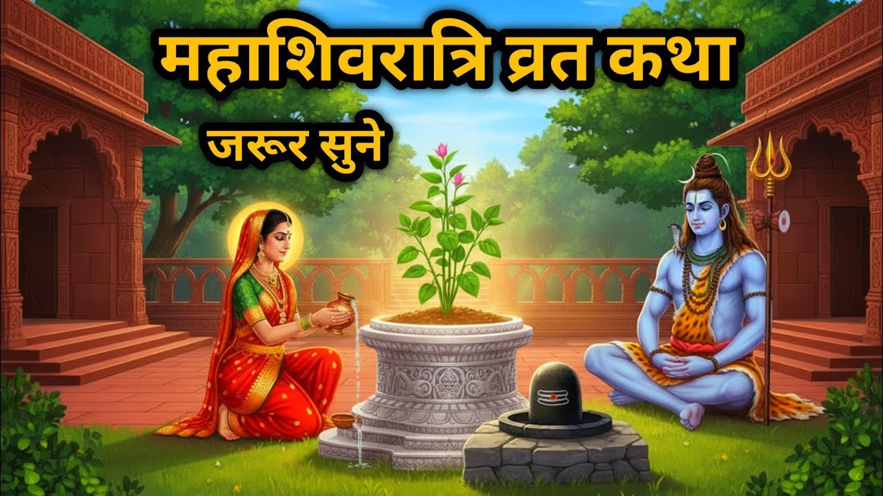 महाशिवरात्रि की व्रत कथा । महाशिवरात्रि की पौराणिक कथा । Mahashivratri vrat katha #trending