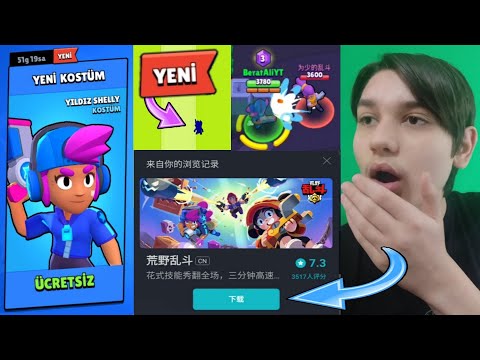 OYUN DEĞİŞTİ! YENİ ÖZELLİKLER! BRAWL STARS ÇİN SÜRÜMÜ NASIL İNDİRİLİR ve OYNANIŞ