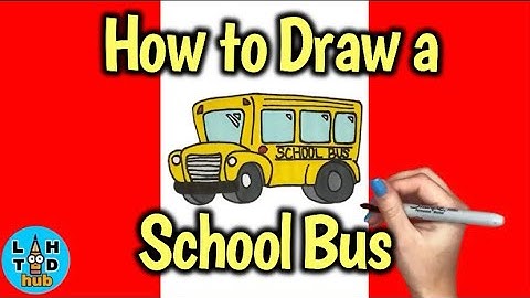 How to Draw a School Bus