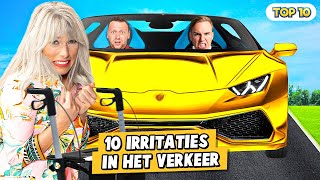 10 IRRITATIES IN HET VERKEER!