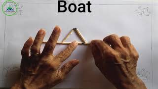 BOAT (WITH MATCHSTICKS)