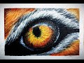 TIGER EYE  painting  | canvas | acrylic painting