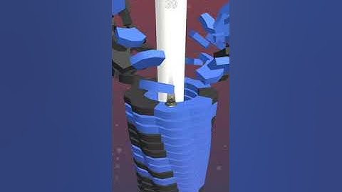 Stack Ball Level 62 Gameplay Android iOS #Shorts