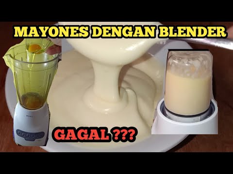 Video: Cara Membuat Mayonaise Dengan Blender