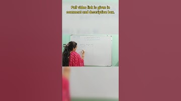 বাক্য থেকে বচনে রূপান্তরিত করার চতুর্থ নিয়ম #philosophy #viralvideo #shortsvideo #indianphilosophy