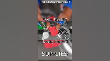 Dollar Tree Jewelry Carousel