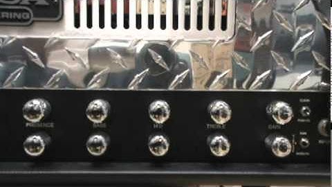 MESA BOOGIE SINGLE RECTIFIER SOLO HEAD 50 GUITAR AMP CLEAN CHANNEL DEMO