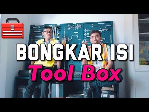 Aircraft Tool Box - BONGKAR ISI TOOL BOX MEKANIK PESAWAT