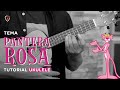 Como tocar el tema de LA PANTERA ROSA en UKULELE | Pink Panther Theme Song TUTORIAL