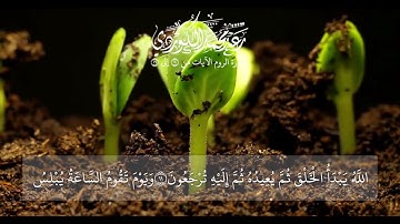 تلاوة جميلة من سورة الروم ـ القارئ رعد الكردي