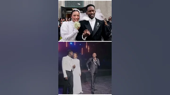 Billionaire Femi Otedola delivered a speech celebrating his daughter Temi and singer Mr Eazi.