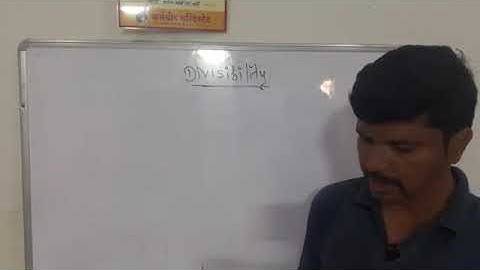 Mathematics Class 6 Chapter 8 Divisibility Intro