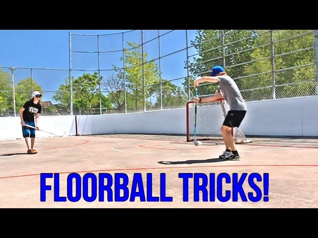 Floorball Tricks with Zac Bell & Pavel Barber - YouTube