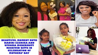 Nollywood Actresses, Ruth Kadiria & Ufuoma McDermott Received Gifts in Celebration of Mother's Day