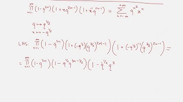 Project Jacobi Triple Product Identity - 17 - Euler Pentagonal Number Identity