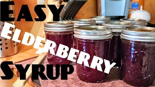 How We Make Elderberry Syrup (Cold Medicine)