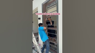 Mẫu cổng gỗ nhựa sang và đẹp hiện nay