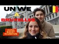 Un we a bruxelles  budget htel 4 frites gaufres visites  jeune et active